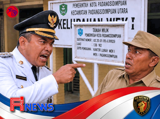 Aktivis Geruduk Kantor Wali Kota Padangsidimpuan