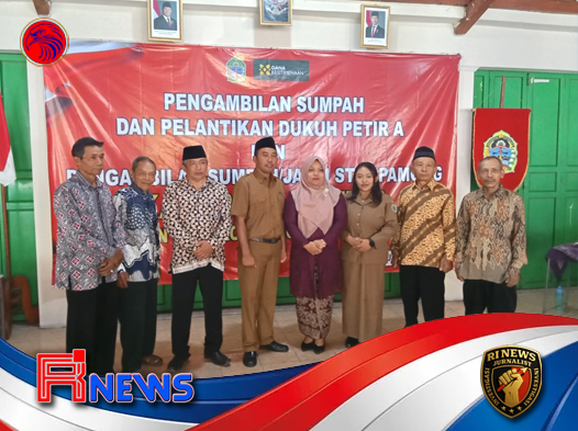 Dua Pamong Baru Petir Dilantik, Siap Mengabdi untuk Masyarakat