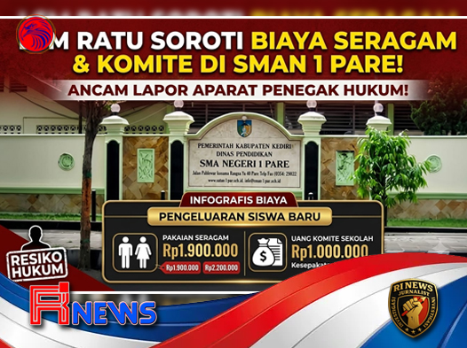 Dugaan Pungutan Seragam dan Komite di SMAN 1 Pare Picu Langkah Hukum LSM