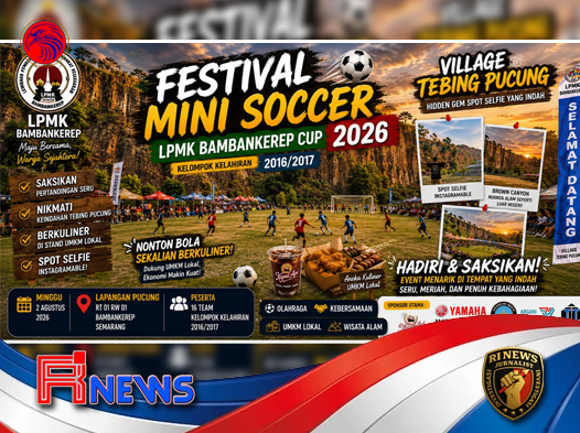 Gotong Royong Warga Bambankerep Wujudkan Festival Mini Soccer Anak 2026, Sinergi Lintas Elemen Masyarakat Siap Sambut Ribuan Pengunjung