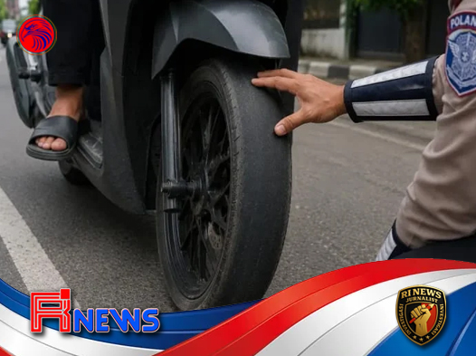 Korlantas Polri Tegaskan Sanksi Ban Gundul Bukan Aturan Baru, Masyarakat Diimbau Teliti Informasi