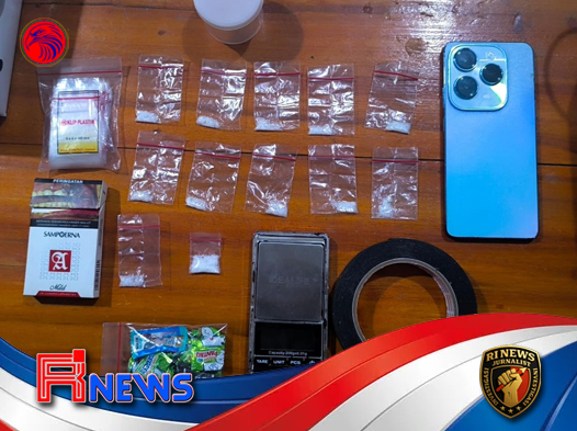 Kurir Sabu Baru Seminggu Langsung Ditangkap