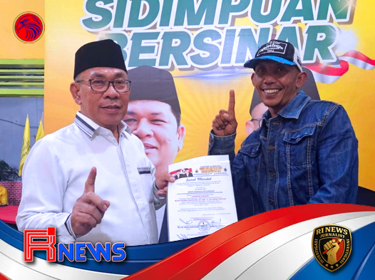 Lurah Padangsidimpuan Terima SK Tim Pemenangan Pilkada