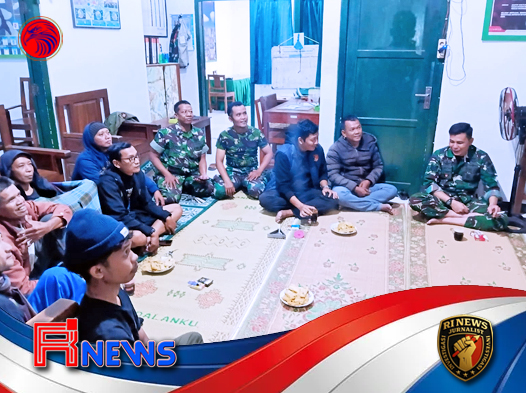 Nobar Piala Dunia di Koramil