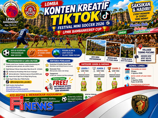 Pesona Tebing Alam Semarang Dihidupkan lewat Festival Mini Soccer Anak dan Gerakan Ekonomi Lokal
