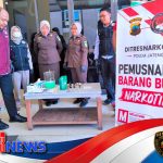 Polda Jateng Musnahkan Sabu Gram demi Gram
