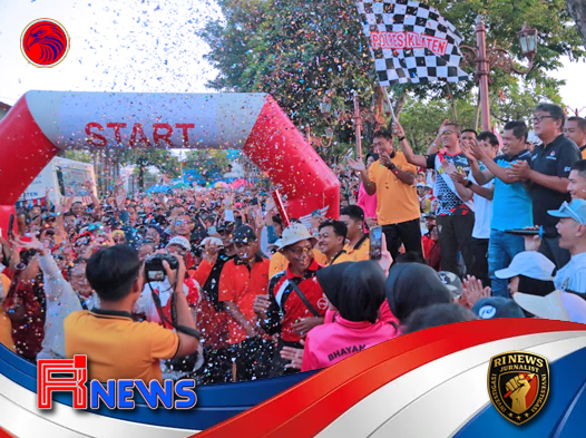Polri dan Masyarakat Klaten Satukan Langkah di Alun-alun