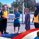 Polsek Eromoko Turun Tangan Bantu Korban Kebakaran