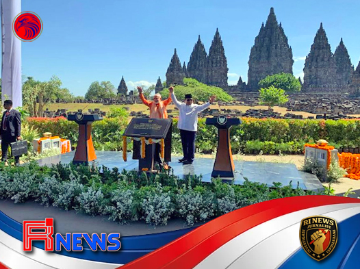 Prabowo dan Modi Terbang ke Candi Prambanan