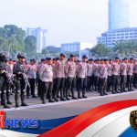 Ribuan Aparat Dikerahkan Amankan Aksi Dukungan Program Makan Bergizi Gratis di Jakarta Pusat