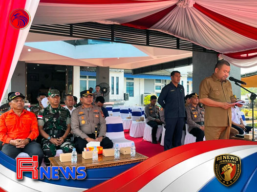 AKBP Askhabul Kahfi Pastikan Polres Melawi Siap Hadapi Karhutla di Apel Gelar Pasukan Tanggap Bencana