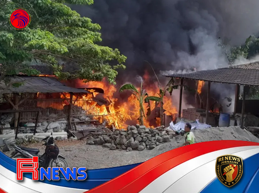 Api Besar di Tempat Rongsokan Mojosongo