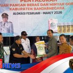 Bantuan Beras Bulog Banyumas Mulai Tersalur