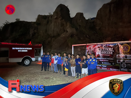 Gotong Royong Warga dan Respons Cepat Damkar Sukseskan Persiapan Festival Mini Soccer 2026 di Kampung Pucung