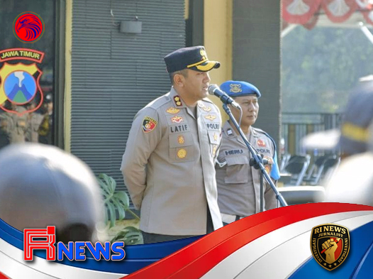 Jaga Kondusivitas Daerah Polres Kediri Tebarkan