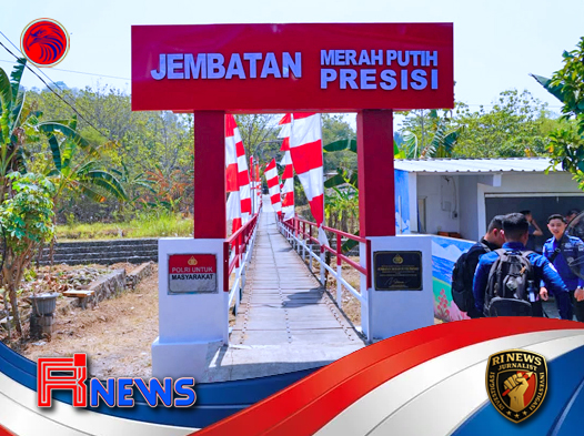 Jembatan Merah Putih Presisi Diresmikan