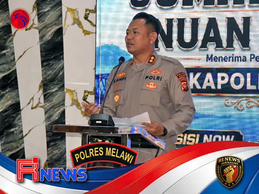 Kapolres Melawi Gelar Jumat Curhat Nuan Bekesah