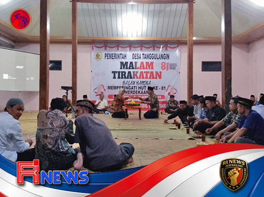 Malam Tirakatan Warga Desa Tanggulangin