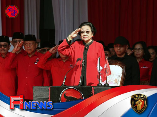 Megawati Soekarnoputri Rayakan HUT Ke-81 Kemerdekaan RI di Sekolah Partai Lenteng Agung
