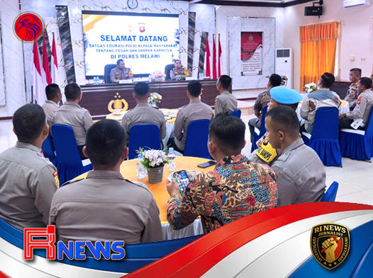 Melawi Dapat Edukasi Karhutla dari Satgas Polri