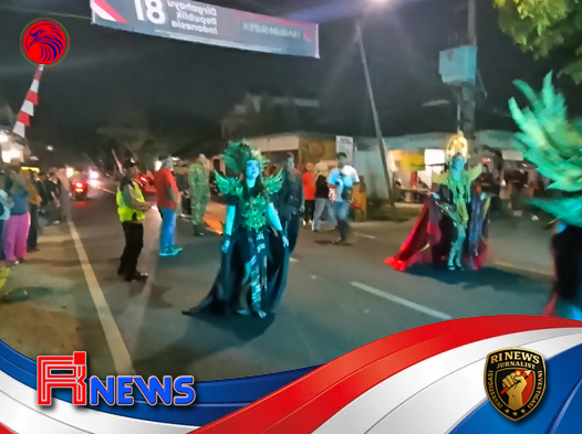 Pawai Ronda Thetek Ronda Kreasi Menjadi Klimaks Puncak HUT RI ke-81