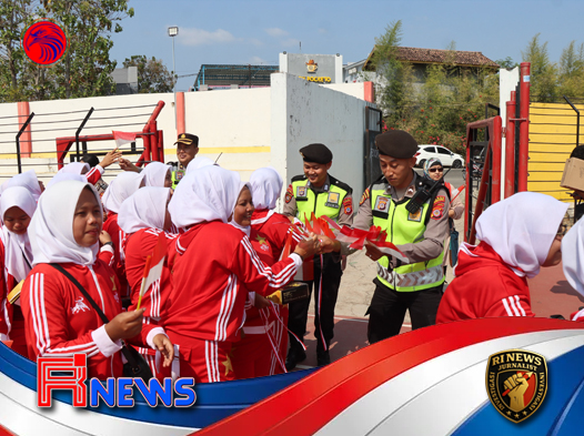 Polres Gunungkidul Menyalakan Semangat Kebangsaan