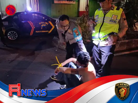 Pria Mabuk Mengamuk di Gerbang Kampus UNS Solo Diamankan Polisi Dini Hari