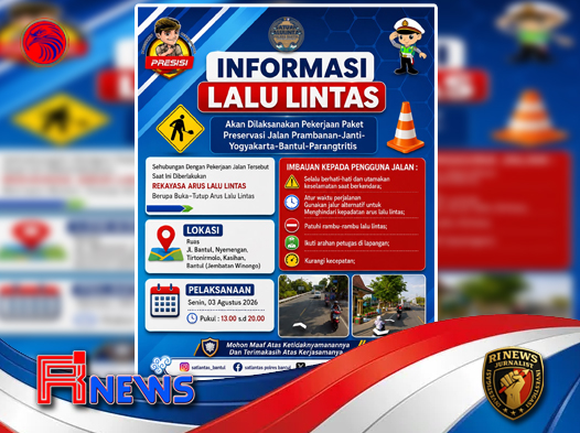 Rekayasa Buka-Tutup di Jembatan Winongo Bantul