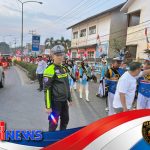 Satlantas Polres Melawi Gelar Pengawalan Rapi di Pawai HUT ke-77 Paroki Katolik Santa Maria