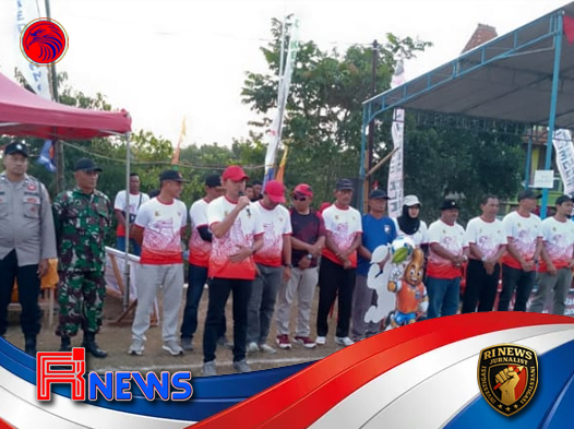 Semarak Ganongan Buka Pordes Sepak Bola Jatisrono, Perkuat Persatuan dan Ekonomi Lokal Menuju HUT RI ke-81