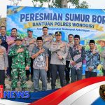 Sumur Bor Polres Wonogiri Diresmikan