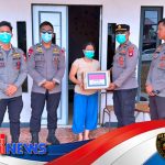 Bantuan Sosial Langsung dari Polsek Belimbing Bantu Warga Terdampak Asap Karhutla