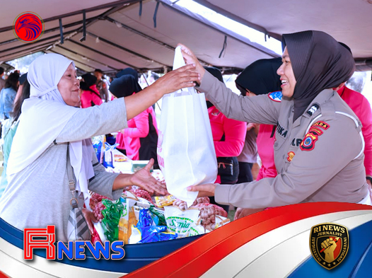 Gerakan Pasar Murah Polda DIY Rayakan HUT Lalu Lintas ke-71