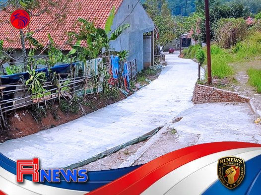 Jalan Rusak Menuju Sekolah SMPN 3 Jasinga Akhirnya Dibangun