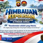Kapolres Melawi Imbau Warga Tingkatkan Kewaspadaan di Sekitar Sungai Demi Cegah Kecelakaan Air Menyengat
