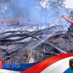 Kebakaran Lahan Mengamuk di Nanga Pinoh