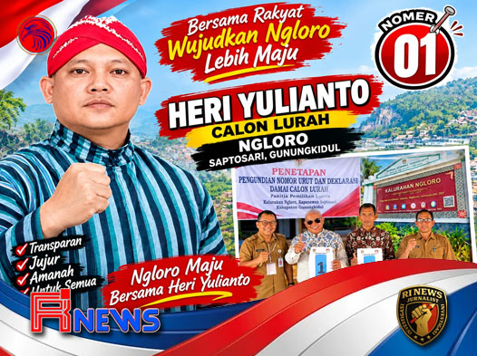 Kepemimpinan Berkelanjutan Heri Yuliyanto dan Pertarungan Gagasan pada Pemilihan Lurah Ngloro 2026