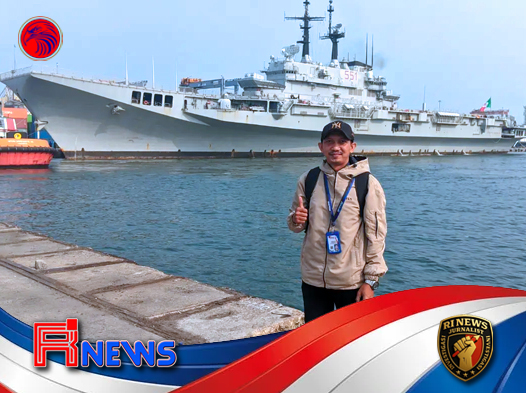 Pertama RI Giuseppe Garibaldi Tiba di Dermaga 107 Pelabuhan Tanjung Priok