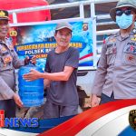 Polres Melawi Hadir Langsung Bantu Warga Kekeringan