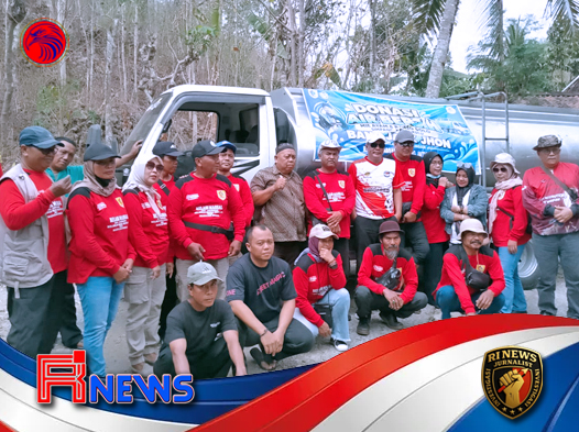 Relawan Jatisrono Dorong Gotong Royong Air Bersih di Tengah Kekeringan Panjang Wonogiri