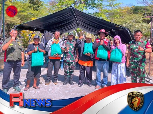 TNI Gunungkidul Rayakan HUT ke-81 TNI dan HUT ke-76 Kodam IV-Diponegoro Lewat Bakti Sosial di Taman Kota Wonosari