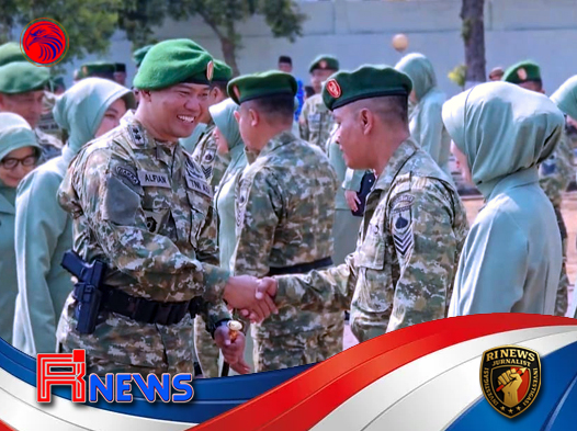 Anggota TNI Naik Pangkat Demi Kesiapan Pasukan Siap Tempur