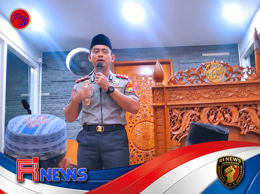 Cara Kapolres Kediri Kota Menyulam Kepercayaan Warga dari Serambi Masjid