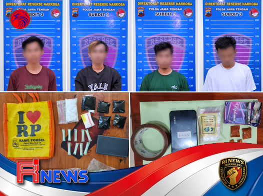 Dirresnarkoba Polda Jateng Ungkap Jaringan Sabu di Kendal Melalui Keterlibatan Masyarakat