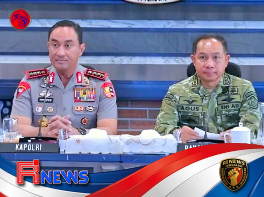 Kapolri dan Panglima TNI Rapatkan Barisan Hadapi Kejahatan Lintas Batas hingga Ancaman Siber