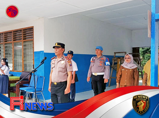 Kapolsek Hutaimbaru Gelar POLIDIK di SMPN 9 Padangsidimpuan