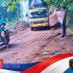 Longsor Menerjang Jalan Penghubung Tapan-Sungai Penuh