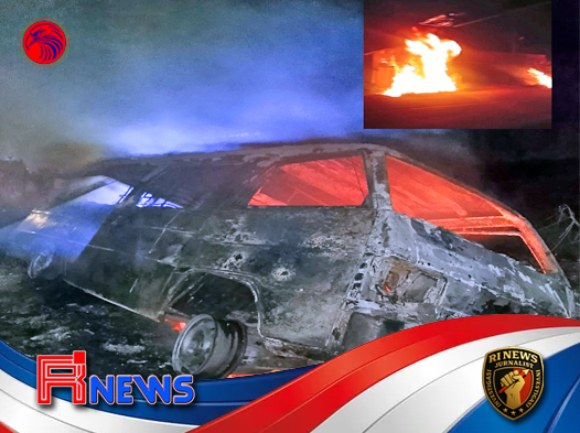Mobil Tangki Dadakan Terbakar di Padangsidimpuan Tenggara
