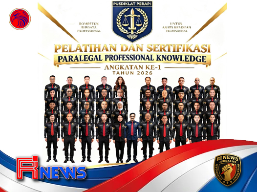 PERAPI Resmi Akhiri Pendidikan Paralegal Dasar dan Mediator