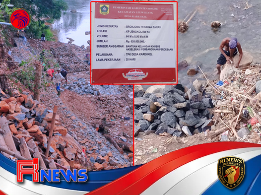 Pihak Pemerintah Kabupaten Bogor Segera Tindak Kepala Desa yang Izinkan Penambangan Ilegal Batu Alam di Kali Cikaniki Lewiuliang
